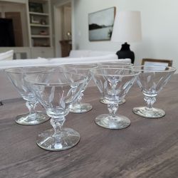 Vintage Set of Simplicity By Libbey Glassware