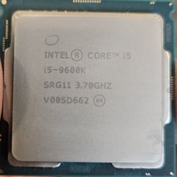 I5 9600k Cpu