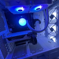 White Gaming Pc
