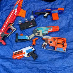 Nerf Guns And Bunkers