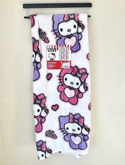 Hello Kitty teddy bear blanket 
