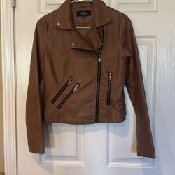 Faux Leather Jacket