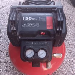 Porter Cable 6 Gallon Pancake Air Compressor 