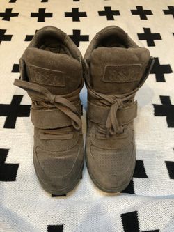 Ash wedge sneaker size 7
