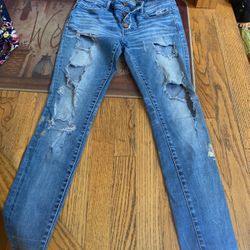 Buckle black Jeans 