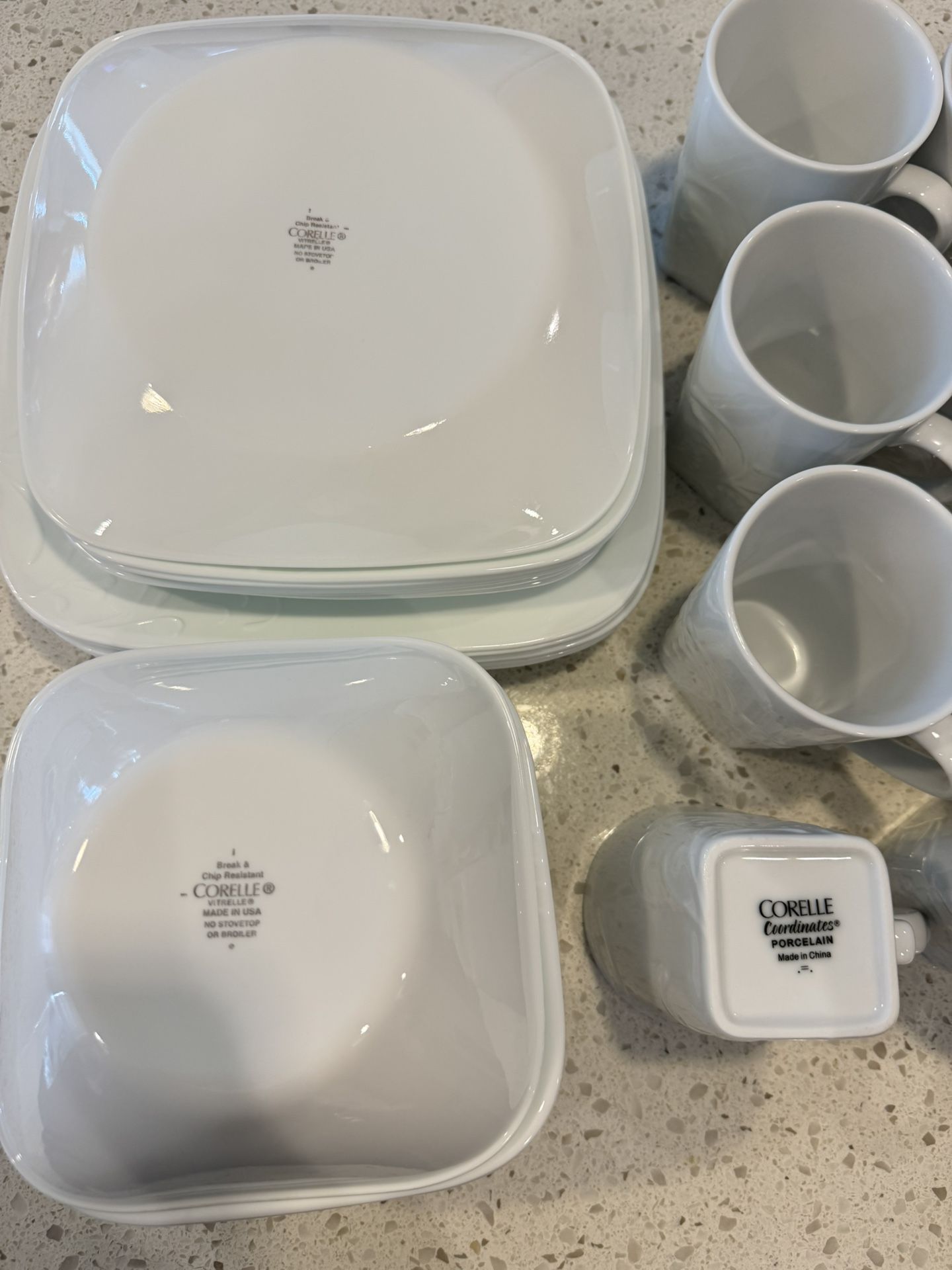 Corelle Square Corelle Dinnerware Set 32 Piece Corelle Square