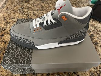 Jordan 3’s Cool Grey