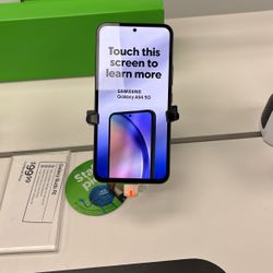 Samsung a 54 5G only $50 with a new line of service At Cricket Wireless 