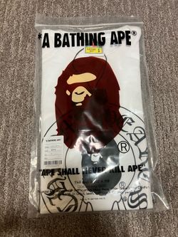 T-shirt BAPE APE SHALL NEVER KILL APE White S