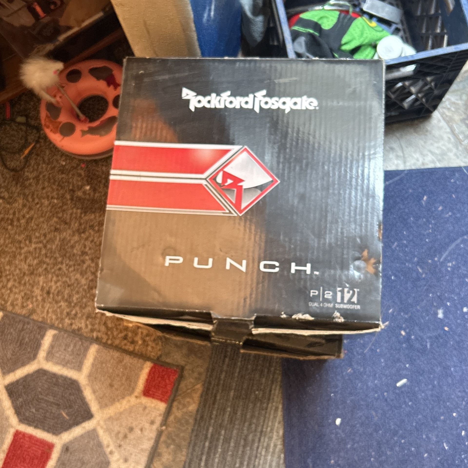 Two Rockford Fosgate, P2 12 inch subwoofers