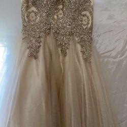 Beautiful cream color dress