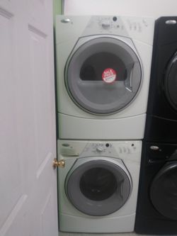 Washer and dryer