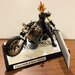 Cloud Strife & Hardy Daytona Figure Model Statue Kotobukiya