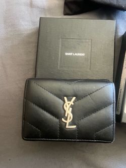 Saint Laurent (YSL) LouLou Wallet - Excellent Condition - Full Set