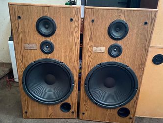 Vintage Pioneer 3 way speakers