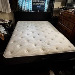 Queen Size Bed Frame And Mattress 