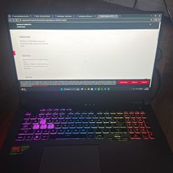 Gforce G713PV Gaming Laptop