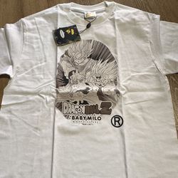 Bape Dragon Ball White Tee