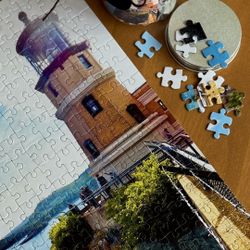 Puzzle 🧩 Jar - Split Rock Lighthouse 