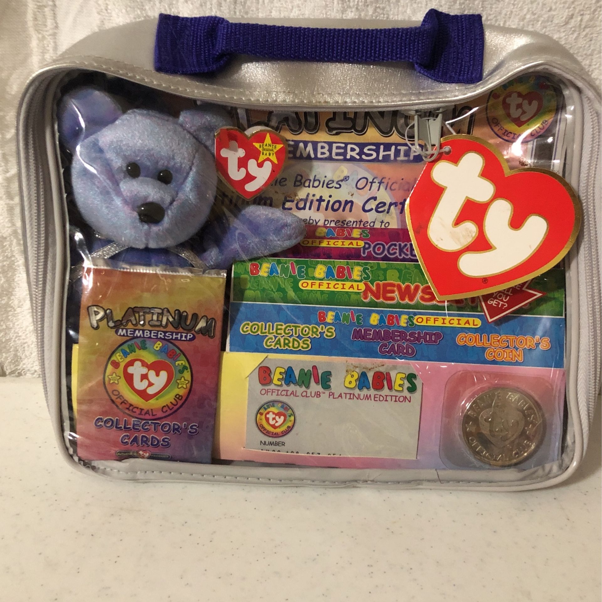 BEANIE BABIES Offical Club Items1-1