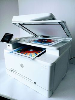 Laser Printer Hp Color LaserJet Pro MFP M281fdw || WIRELESS || All-in-One || Touch Screen || Prints Double-Sided || Speed Up To 22ppm ||
