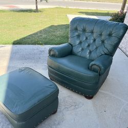 Leather Emerald Chair 