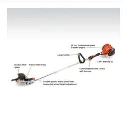 ECHO PE-225 21.2cc Gas Edger Curved Shaft Lawn & Garden Edging Tool