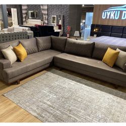 Sectional Sofa And Armchair 