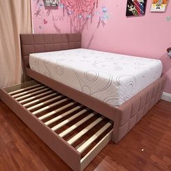 New bed frame with trundle