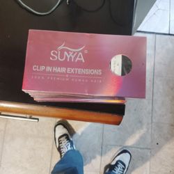 Hair Extensions Clamps. 6 Total