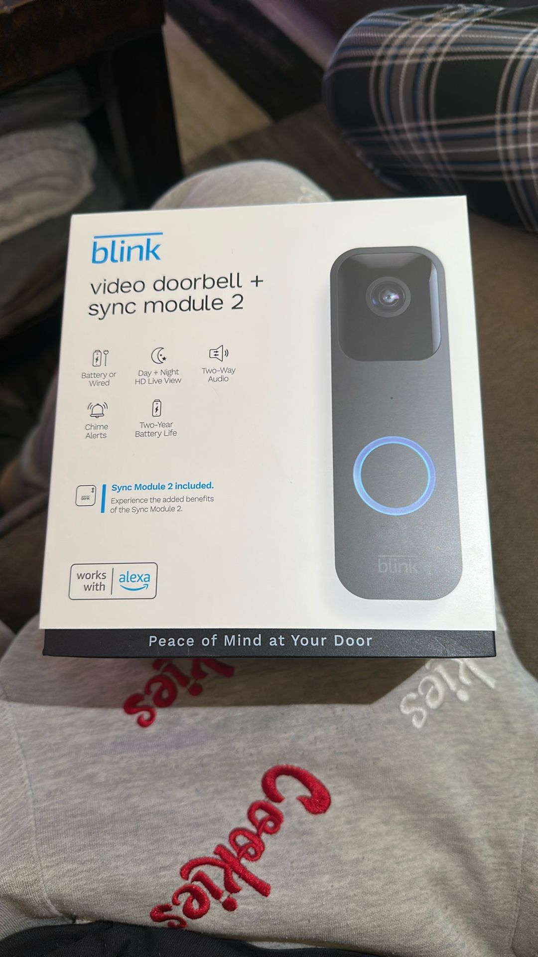 Blink Video Doorbell + Sync Module