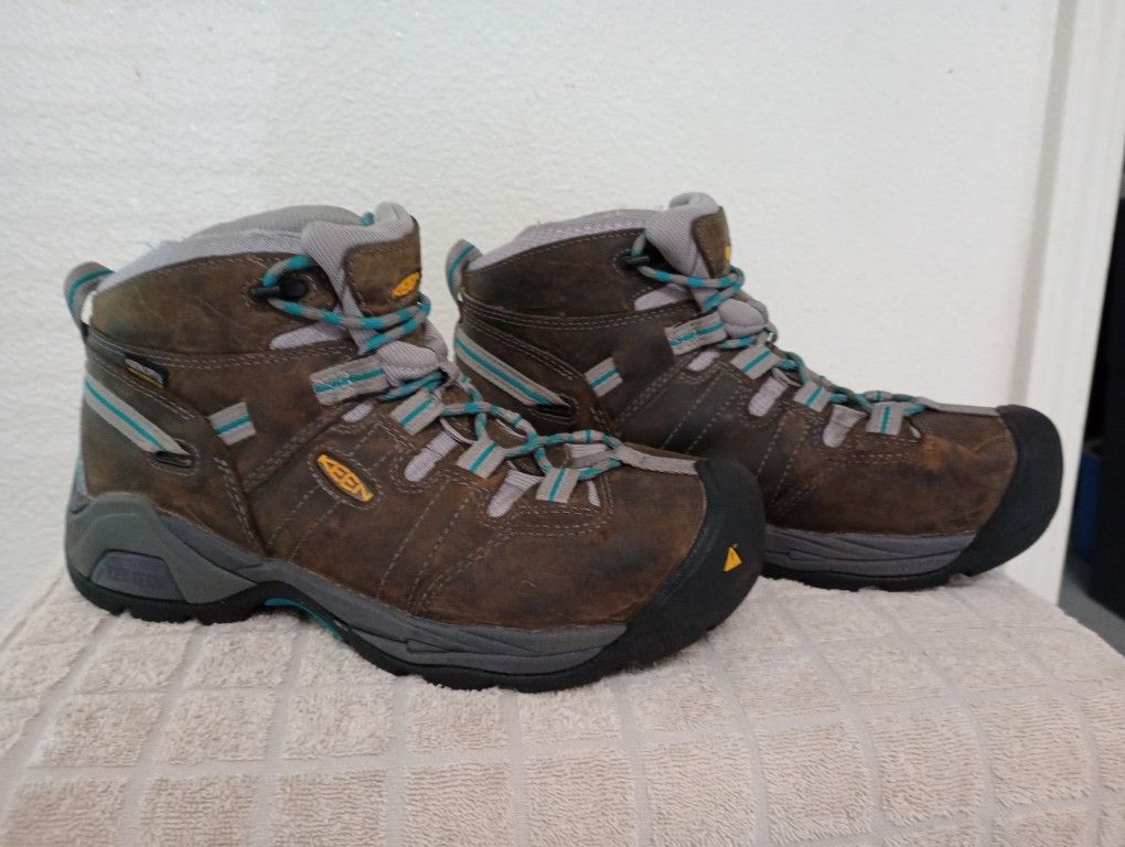 Keen Steel Toe Work Boots Size Women 9