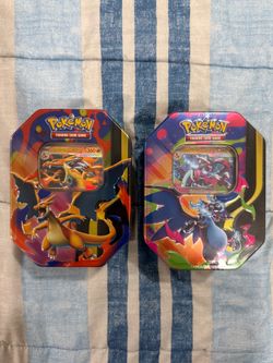 Pokemon Mega Charizard X&Y Tins Bundle