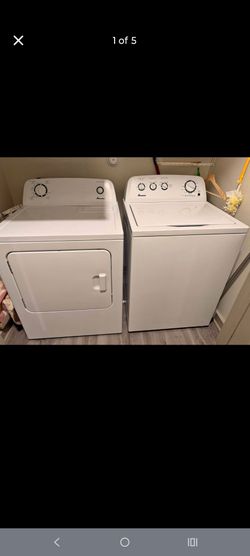 WASHER $ DRYER SET AMANA