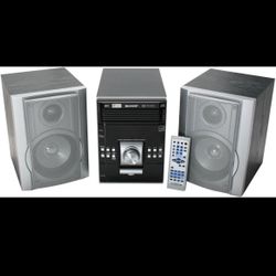 NEW Sharp Mini Stereo System 5CD, USB XL-UH242 Black