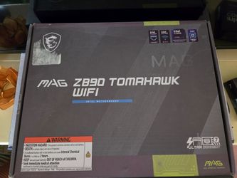 Msi mag z890 tomahawk wifi intel motherboard