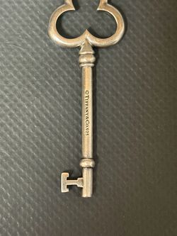 Tiffany & Co. 925 Sterling Silver Key Pendant