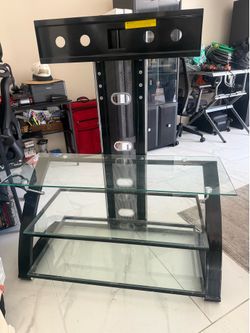 Glass TV stand up to 60”