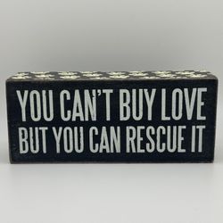 Sign - You Can’t But Love But You Can Rescue It