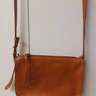 Madewell "The Simple" Crossbody Bag in English Saddle