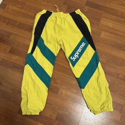 Supreme Paneled Track Pant 'Light Gold'