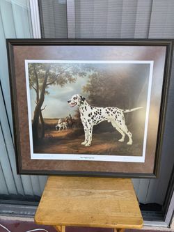 Glass picture frame the highwaymen by Diana Howorth