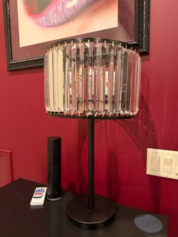 Crystal Panel Table Lamp set + Floor lamp