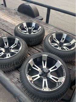 14” golf cart wheels and tires club car ds precedent ezgo