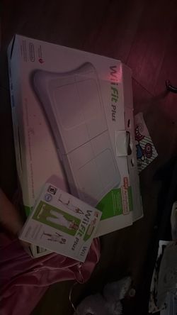 Wii fit board and game