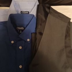 Boys Chap's Dressy Shirts And Vest