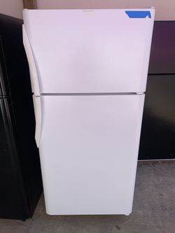 Frigidaire top freezer refrigerator working perfectly with 4 months warranty