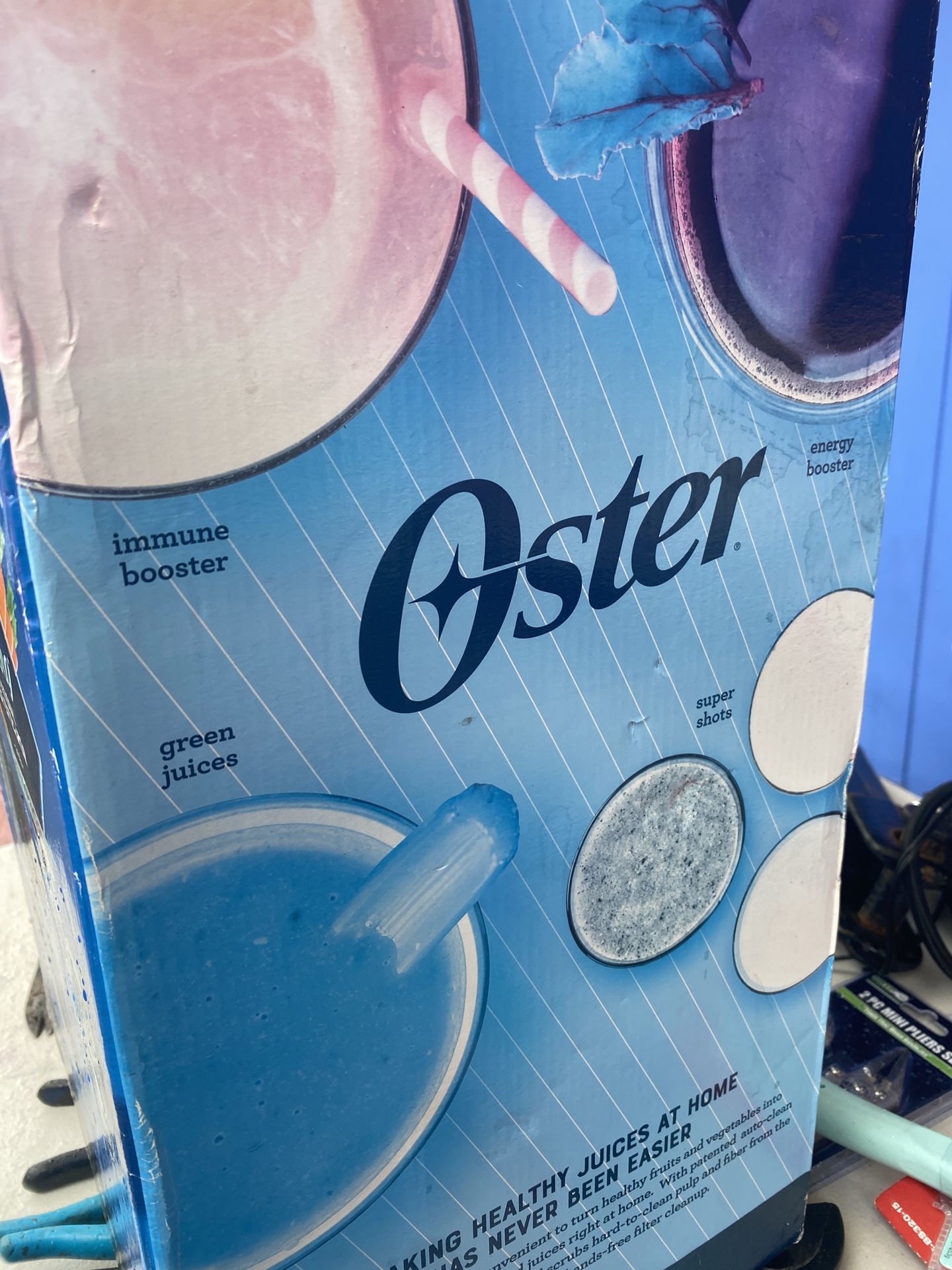 Oster Professional Juicer Stainless Steel Auto-Clean XL Capacity Easy-to-Clean - Brand New Sealed