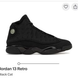 Jordan 13 Retro Black Cat Size 10