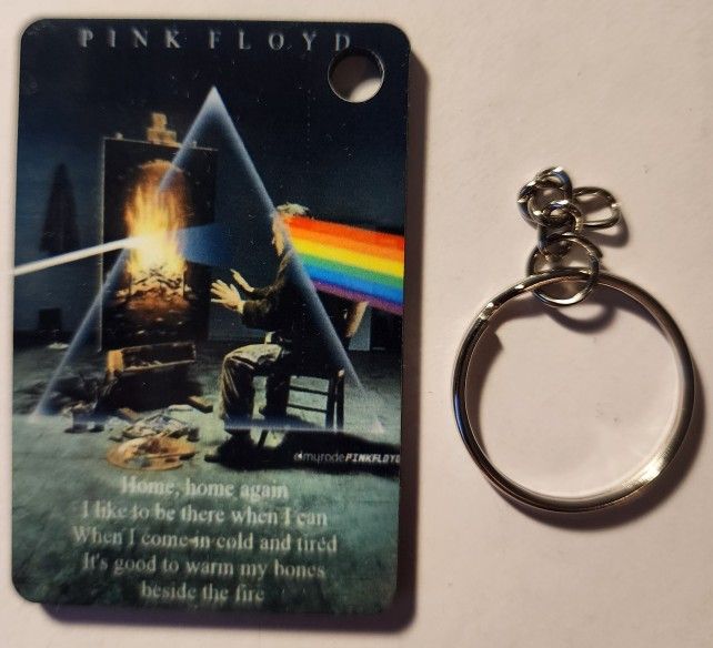 Pink Floyd Dark Side Of The Moon Keychain 